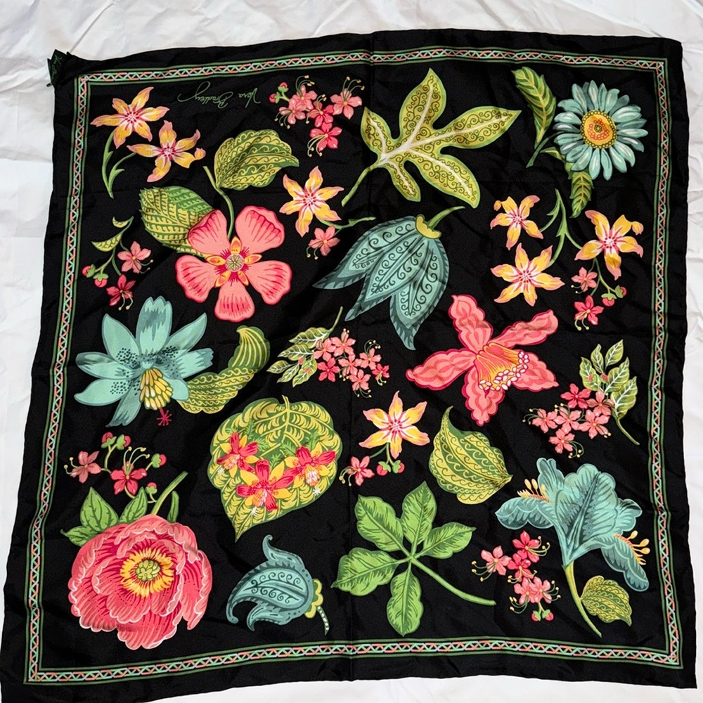 Vera Bradley silk scarf